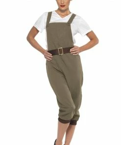 Smiffys Adult WW2 Land Girl Costume