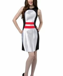 Rasta Imposta All Womens Costumes Bowling Pin Dress