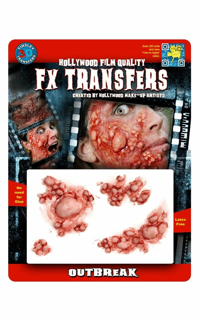 Tinsley Transfers Bubbled Skin 3D FX Transfers Accessories