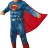 Rubies Child Dawn Of Justice Deluxe Superman Age 9+ Costume