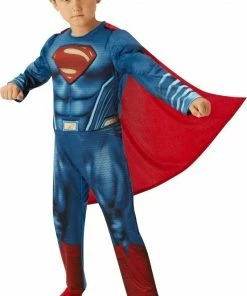 Rubies Child Dawn Of Justice Deluxe Superman Age 9+ Costume