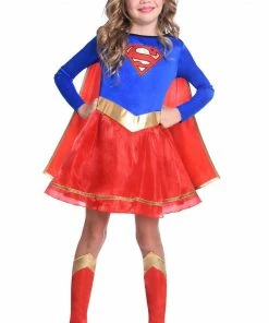Generic All Girls Costumes Childrens Classic Supergirl Costume