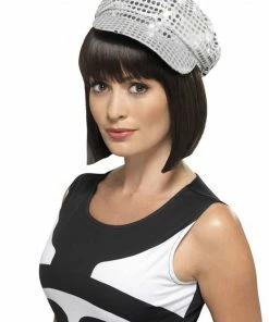 Smiffys Silver Disco Hat All Womens Costumes