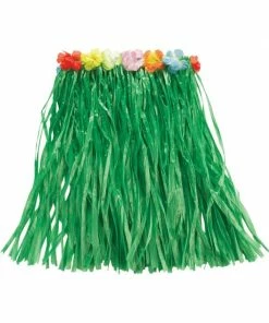 Rubies Green Hawaiian Grass Skirt Accessory