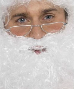Smiffys Half Moon Santa Glasses Christmas