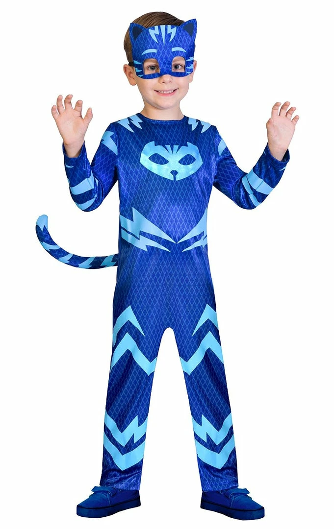 Amscan Kids PJ Facepieces Catboy Costume World Book Day