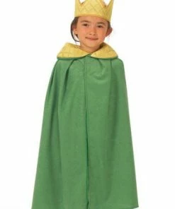 Charlie Crow Christmas King Green Cloak And Crown