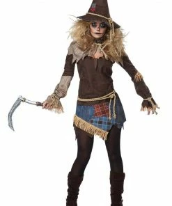 California Costumes Ladies Creepy Scarecrow