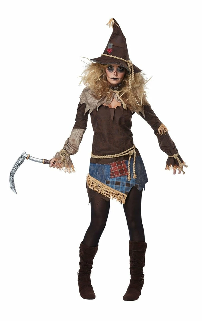 California Costumes Ladies Creepy Scarecrow