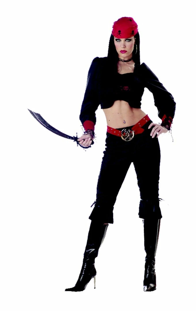 California Costumes All Womens Costumes Ladies Gothic Pirate Costume