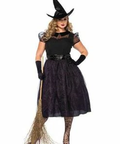All Womens Costumes Leg Avenue Plus Size Darling Spellcaster Costume