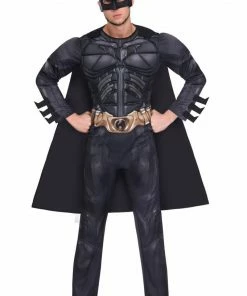 Generic Mens Classic Batman The Dark Knight Costume
