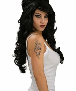 Rubies Rehab Beehive Black Wig Celebrity