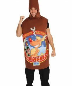 Orion Costumes All Mens Costumes Rudolph Red Nose Reinbeer Beer Bottle Costume