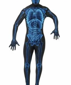 Smiffys All Mens Costumes Second Skin Suit X-RAY