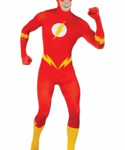 Rubies Second Skin The Flash Costume All Mens Costumes