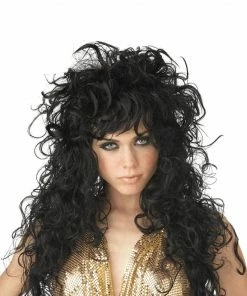 California Costumes All Womens Costumes Seduction Black Wig