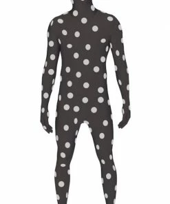 Body Republic Adults Spotty Morphsuit