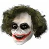 Rubies Halloween The Joker Vinyl Mask With Hair