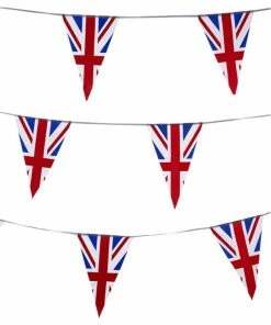 Generic Around The World Union Jack Triangle Bunting Decoration