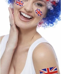 Generic Around The World Unisex Union Jack Body Tattoo