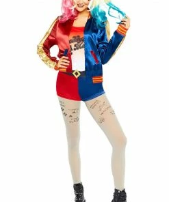 Generic Womens Harley Quinn Suicide Costume