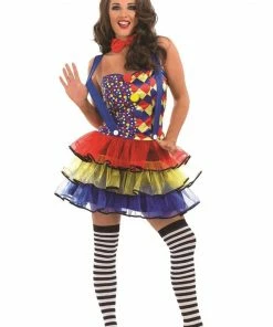 Fun Shack All Womens Costumes Womens Sexy Clown Costume