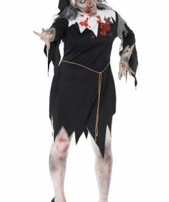 Smiffys Zombie Nun Costume All Womens Costumes