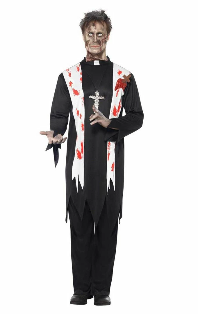 Smiffys Zombie Priest Costume